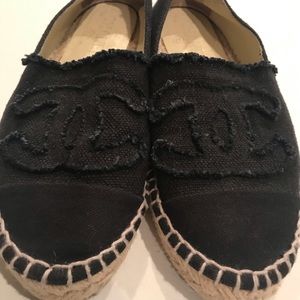 Chanel Logo Espadrilles - 37 EU